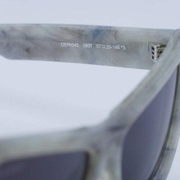 🕶️New Off-White OERI045 EDVARD 0807 Sunglasses - Grey Marble Frame - Picture 7 of 10